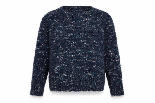 Isle Womens Blue   Pullover Jumper Size M