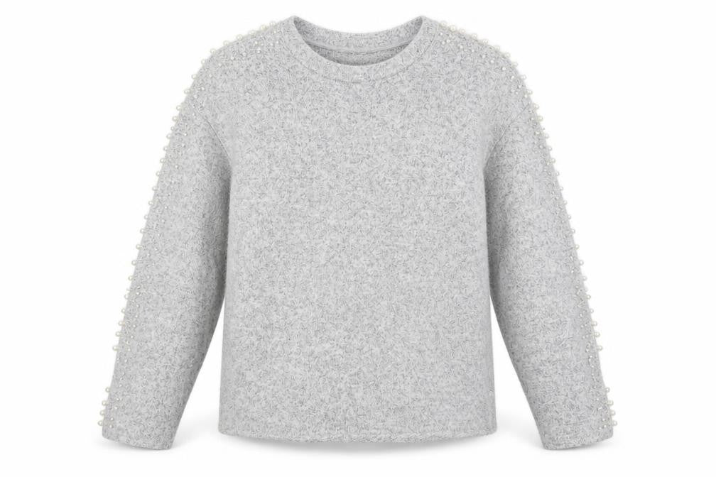 H&M Womens Grey   Pullover Jumper Size M