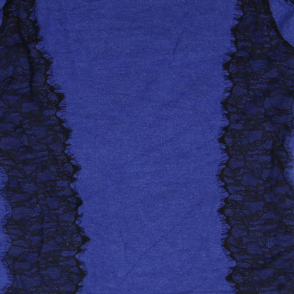 Kaliko Womens Blue   Pullover Sweatshirt Size 12