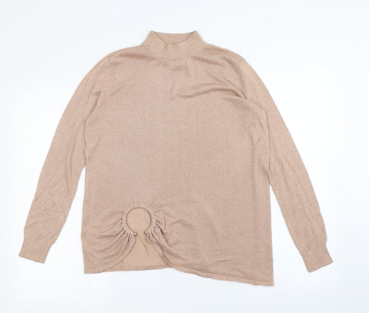 River Island Womens Beige   Pullover Jumper Size 10