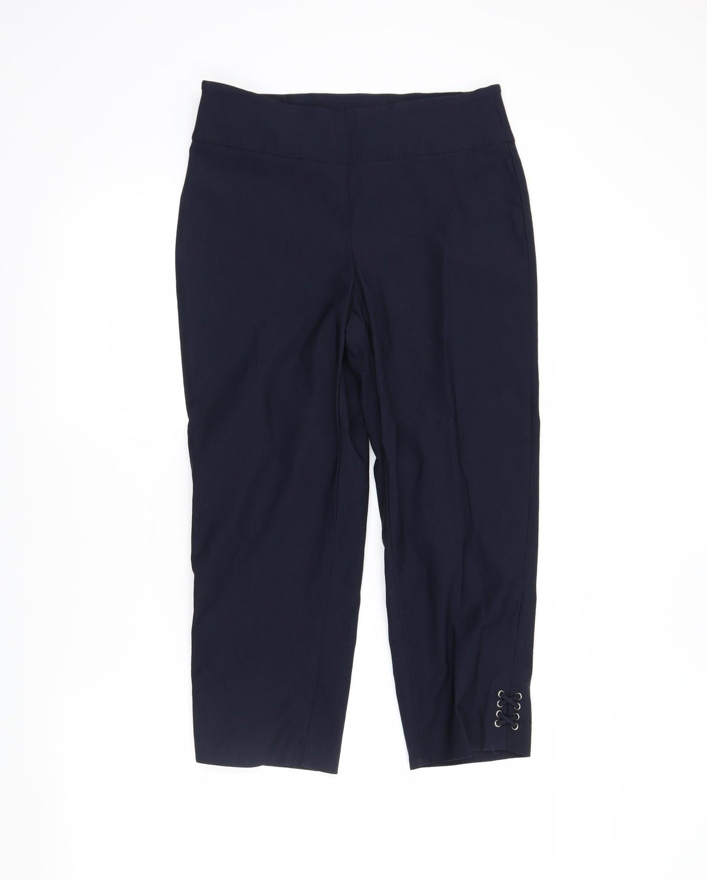 Denver Hayes Womens Blue   Pedal Pusher Trousers Size 6 L21 in