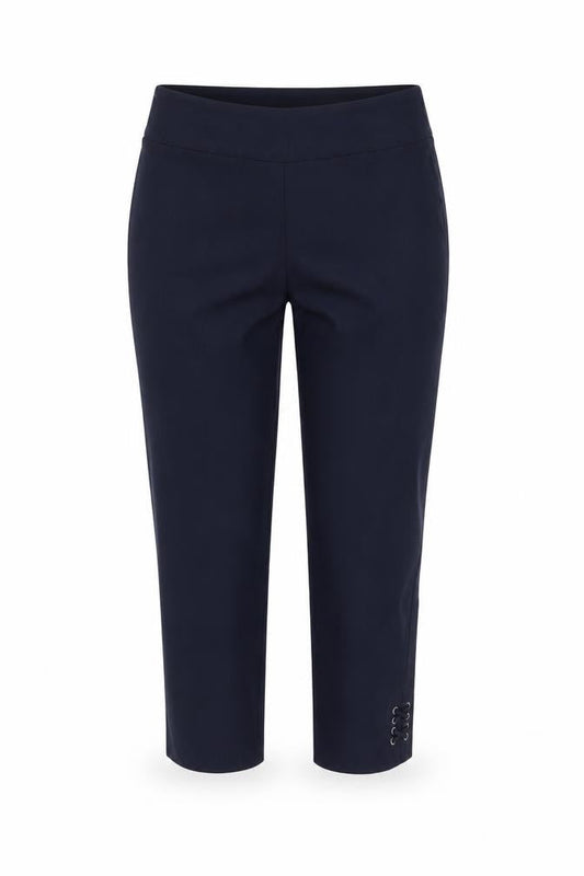 Denver Hayes Womens Blue   Pedal Pusher Trousers Size 6 L21 in