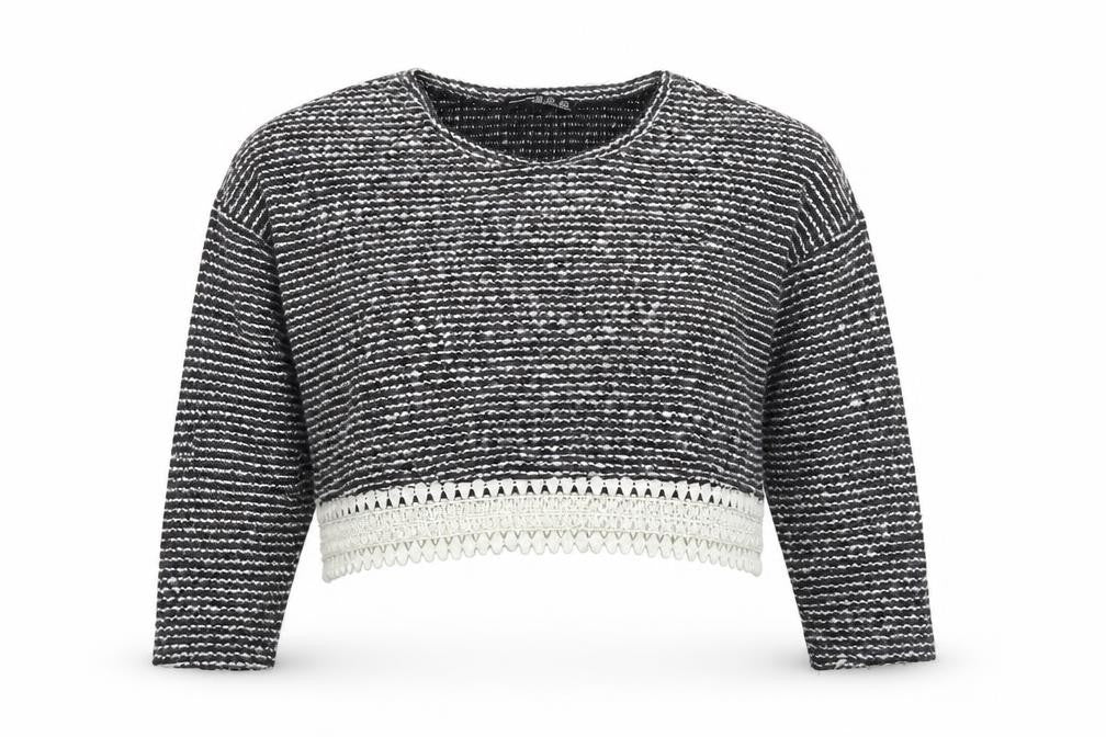 Atmosphere Womens Grey Striped  Pullover Jumper Size 10