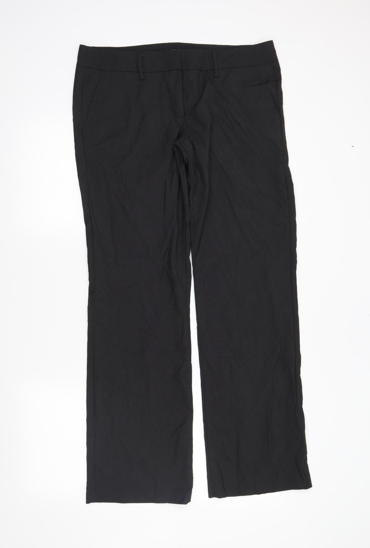 Sisley Womens Grey   Trousers  Size 14 L31 in