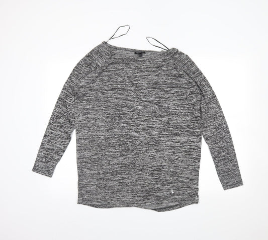 Topshop Womens Grey   Tunic Jumper Size 10