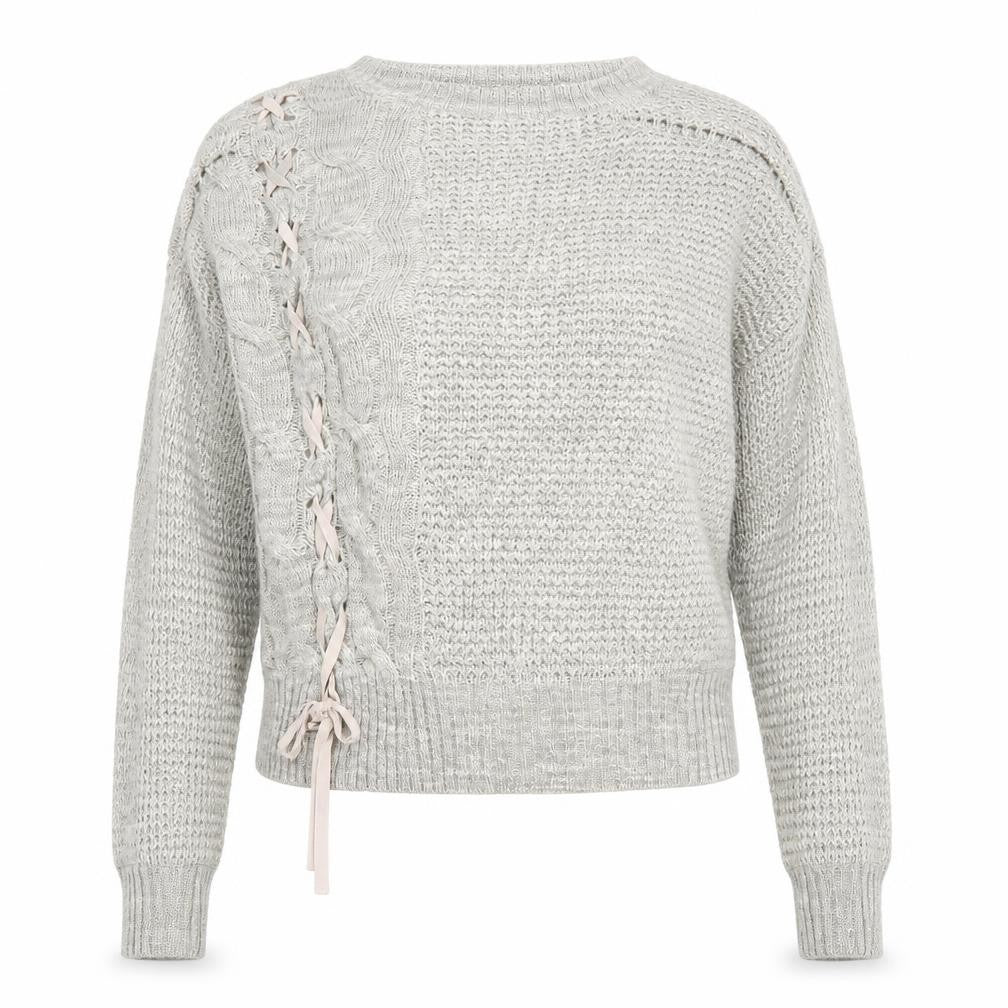 Papaya Womens Grey   Pullover Jumper Size L