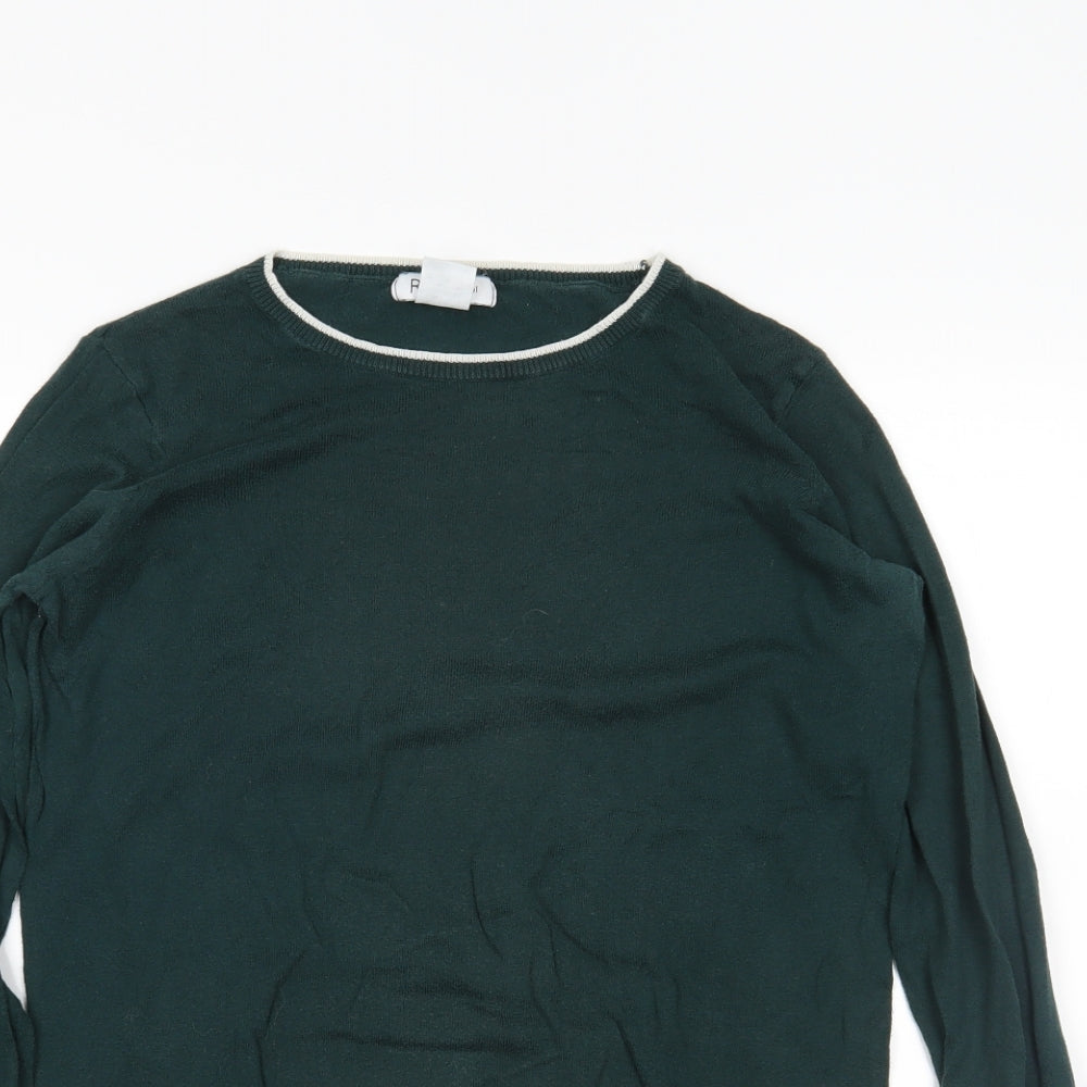 Essential Womens Green   Pullover Jumper Size 6