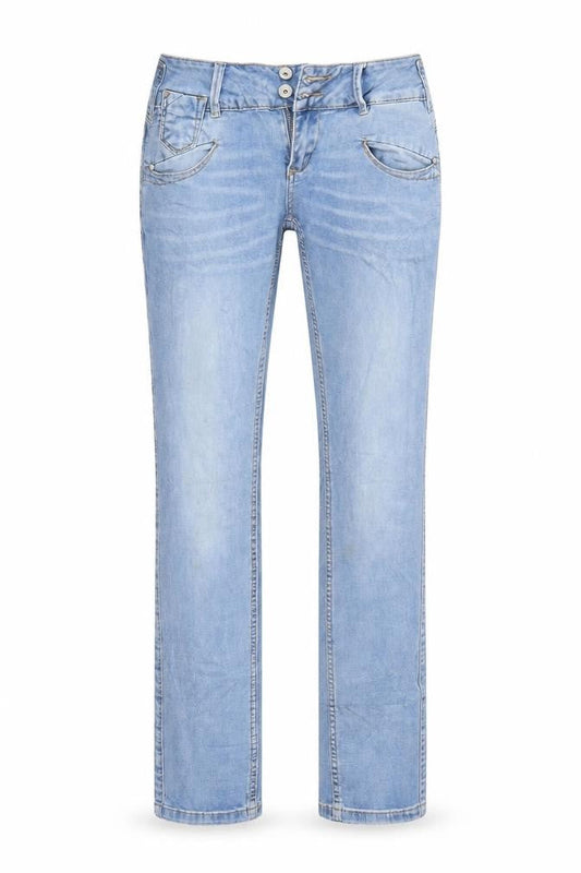 bueno vista Womens Blue  Denim Straight Jeans Size XS L30 in