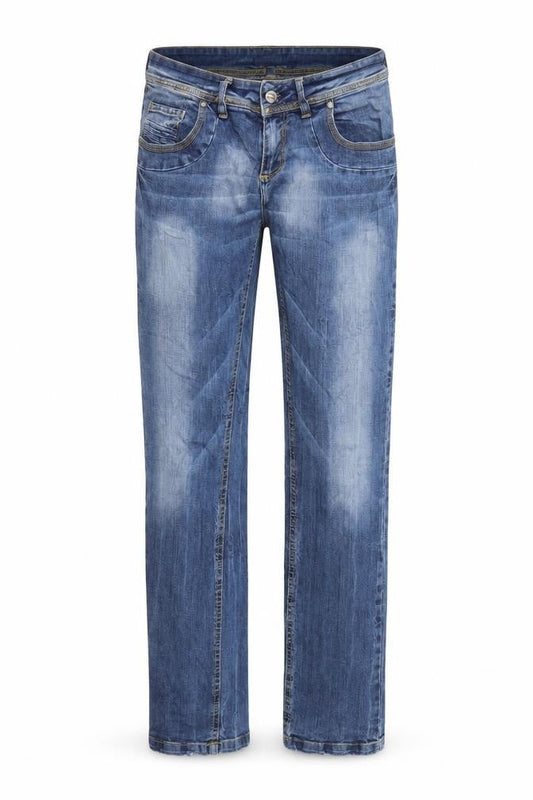 MBJ Womens Blue  Denim Skinny Jeans Size 36 in L32 in