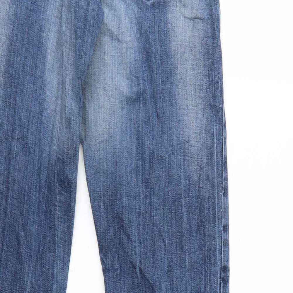 MBJ Womens Blue  Denim Skinny Jeans Size 36 in L32 in