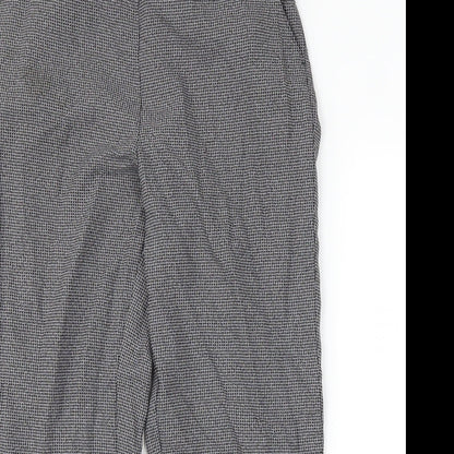 BHS Womens Blue Geometric  Trousers  Size 14 L25 in