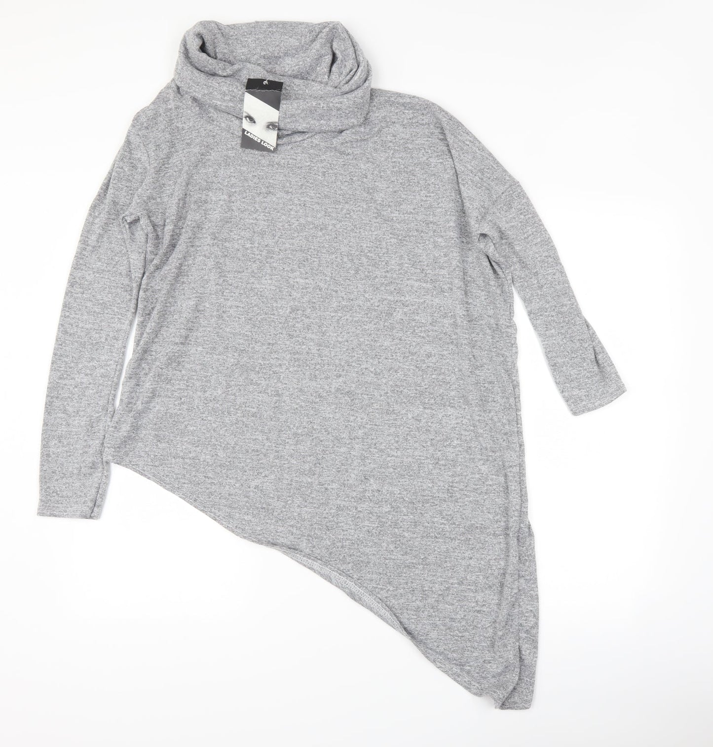 Ladies Look Womens Grey   Pullover Jumper Size S