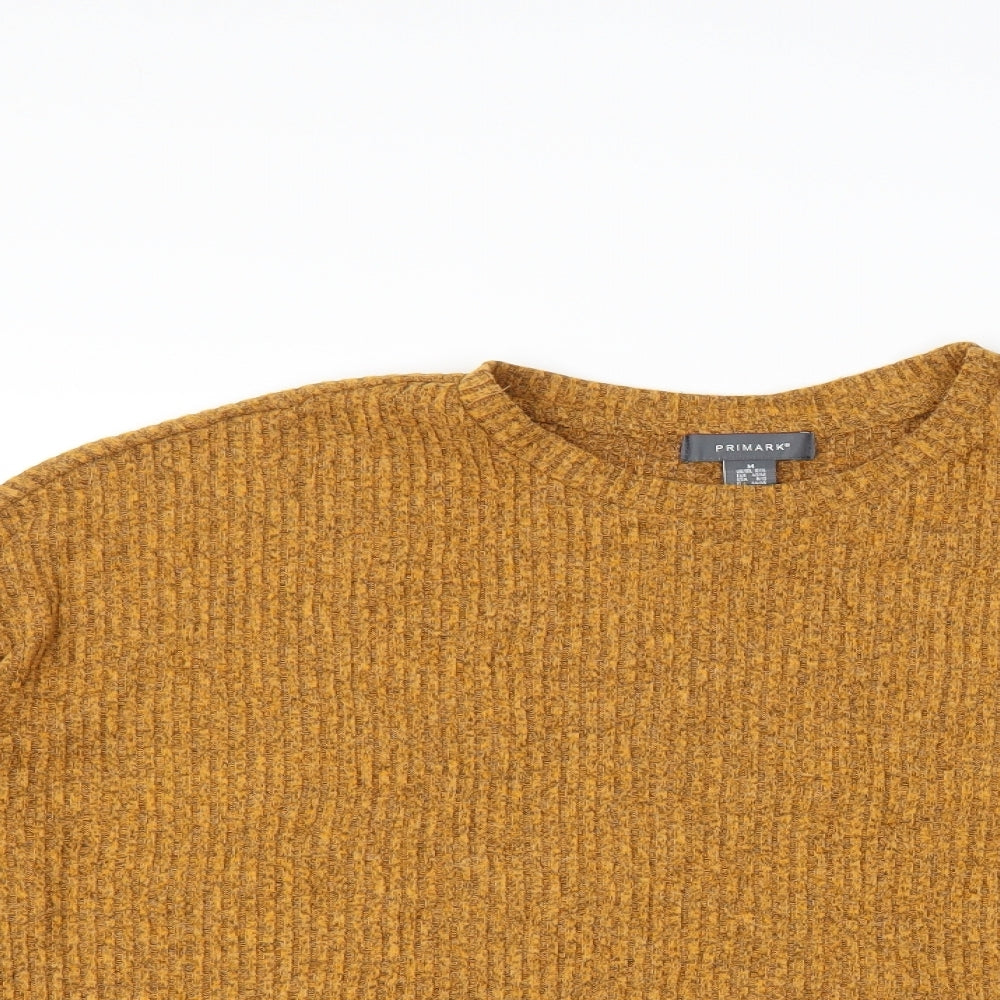 Primark Womens Brown   Pullover Jumper Size M