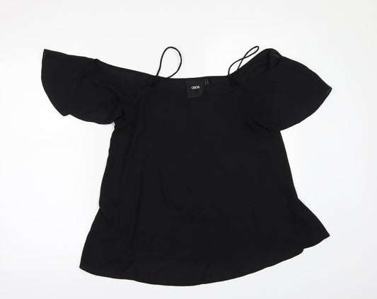 ASOS Womens Black   Camisole Blouse Size 10
