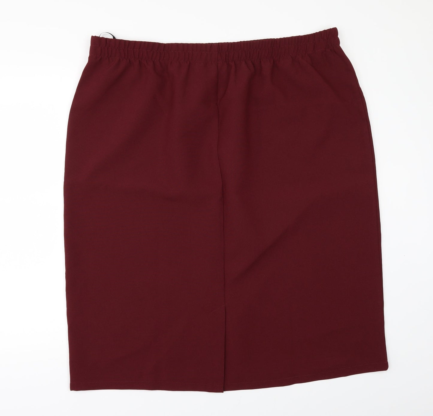 Preworn Womens Red   A-Line Skirt Size 26
