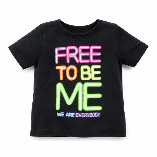 George Baby Black   Basic T-Shirt Size 3-6 Months  - free to be me