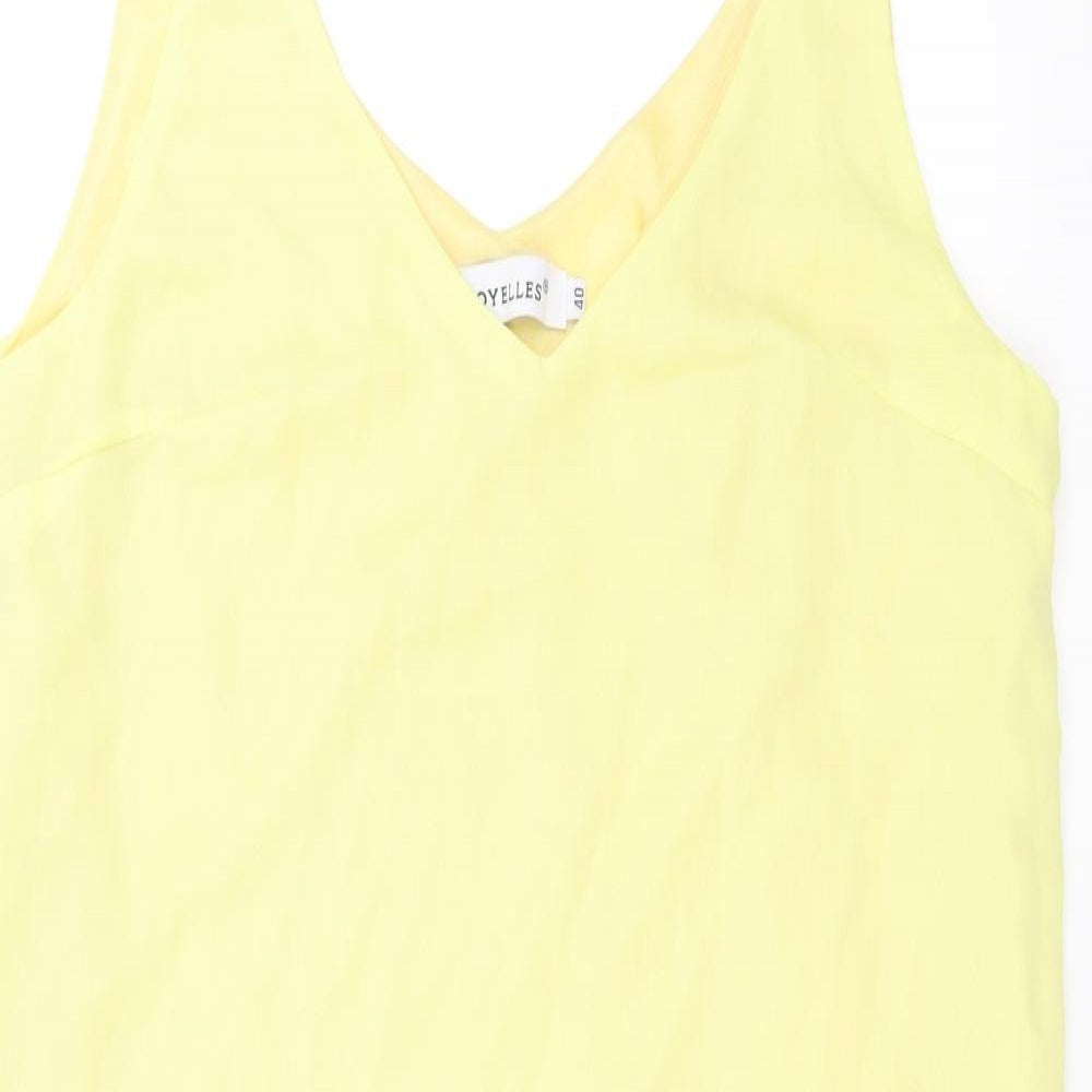 voyelles Womens Yellow   Trapeze & Swing  Size 12