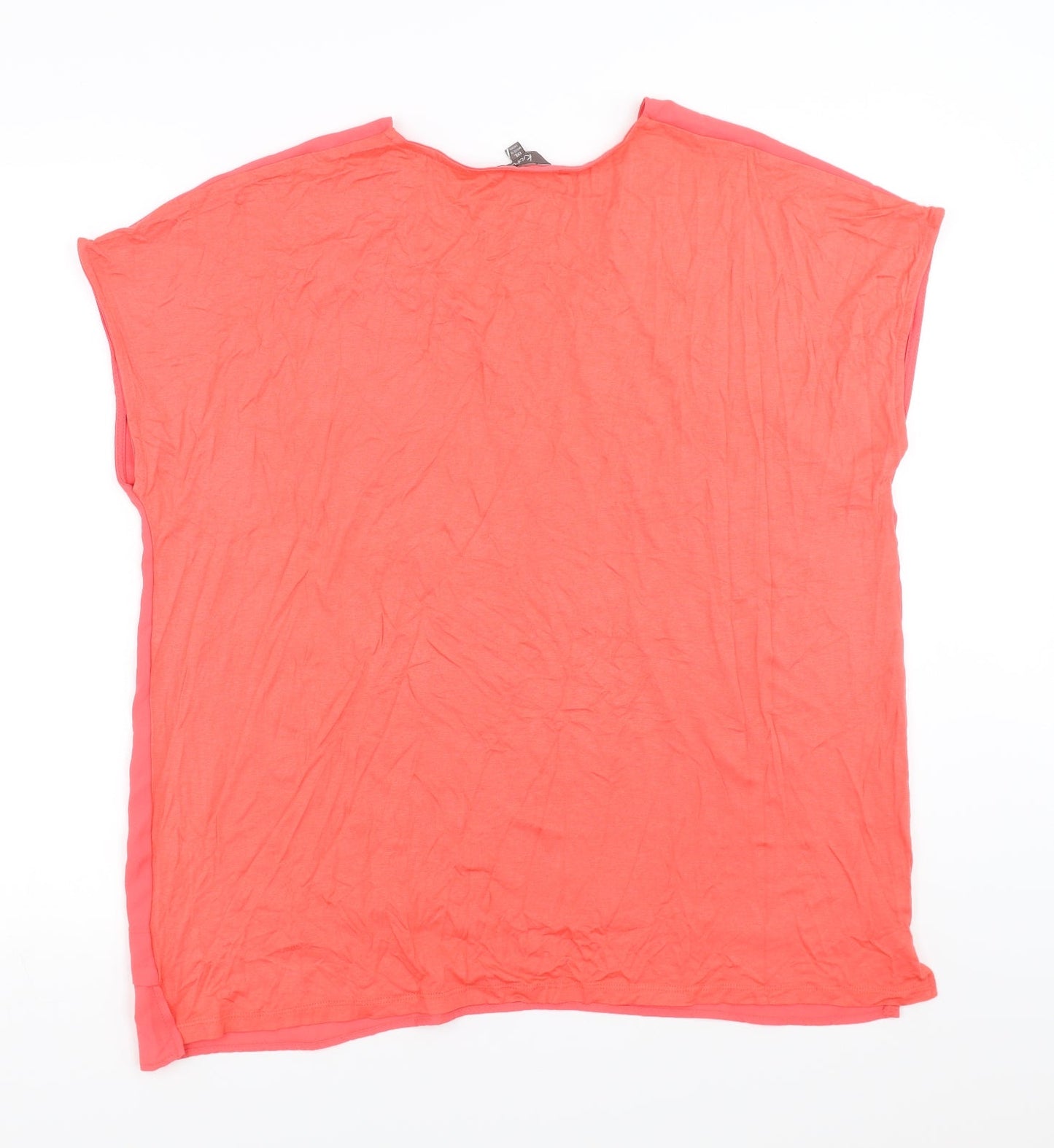 Katies Womens Pink   Basic Blouse Size XL
