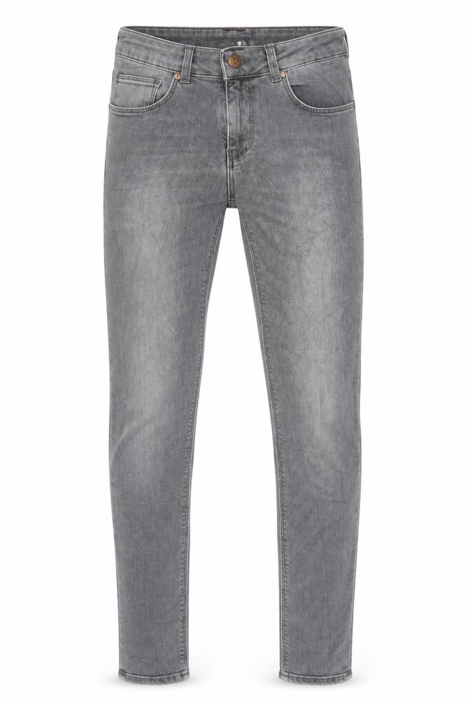 Never Denim Mens Grey  Denim Skinny Jeans Size 27 in L31 in