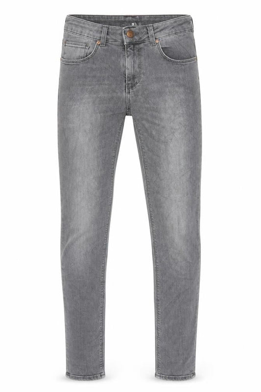 Never Denim Womens Grey  Denim Skinny Jeans Size 27 in L31 in