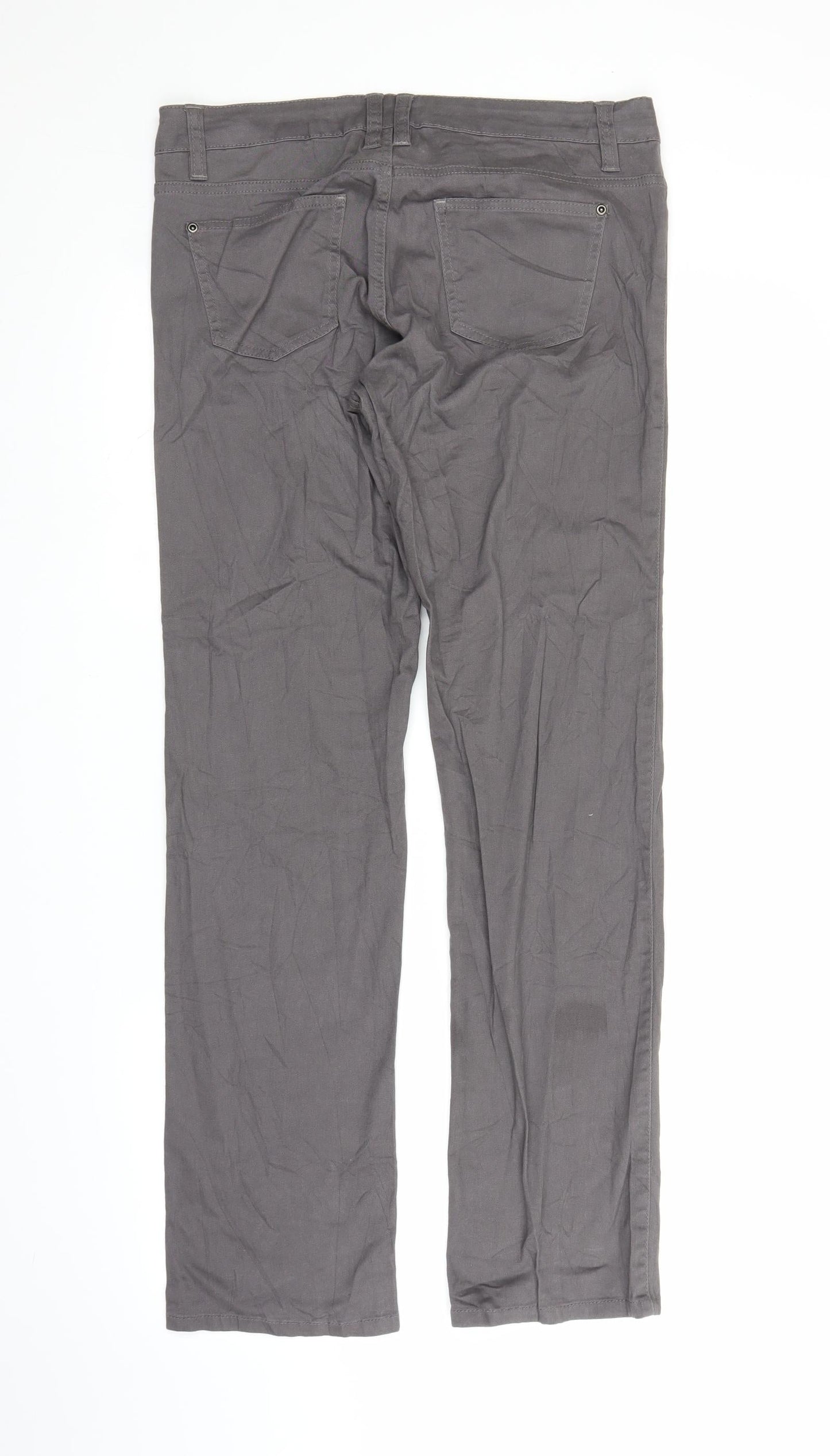 Infinity Womens Grey   Carpenter Trousers Size 12 L29 in