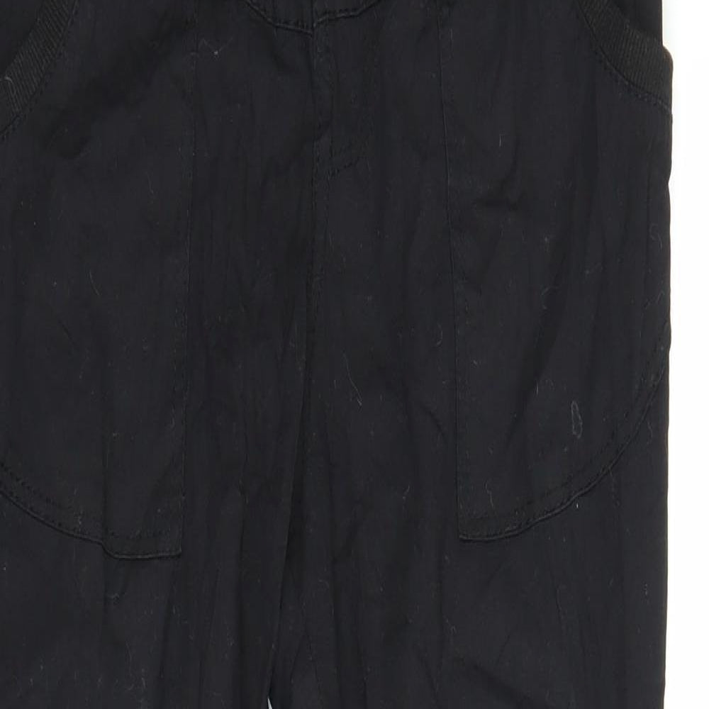 Preworn Womens Black   Capri Trousers Size M L24 in