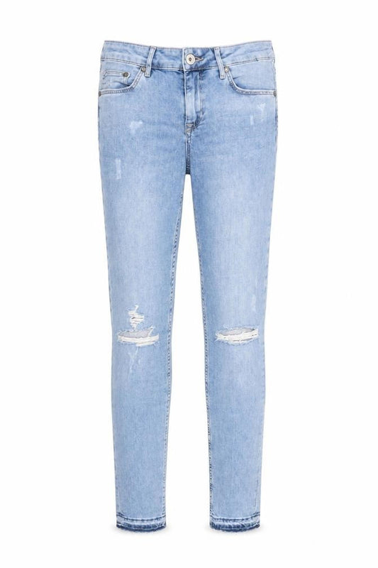 &Denim Womens Blue  Denim Skinny Jeans Size 28 in L32 in