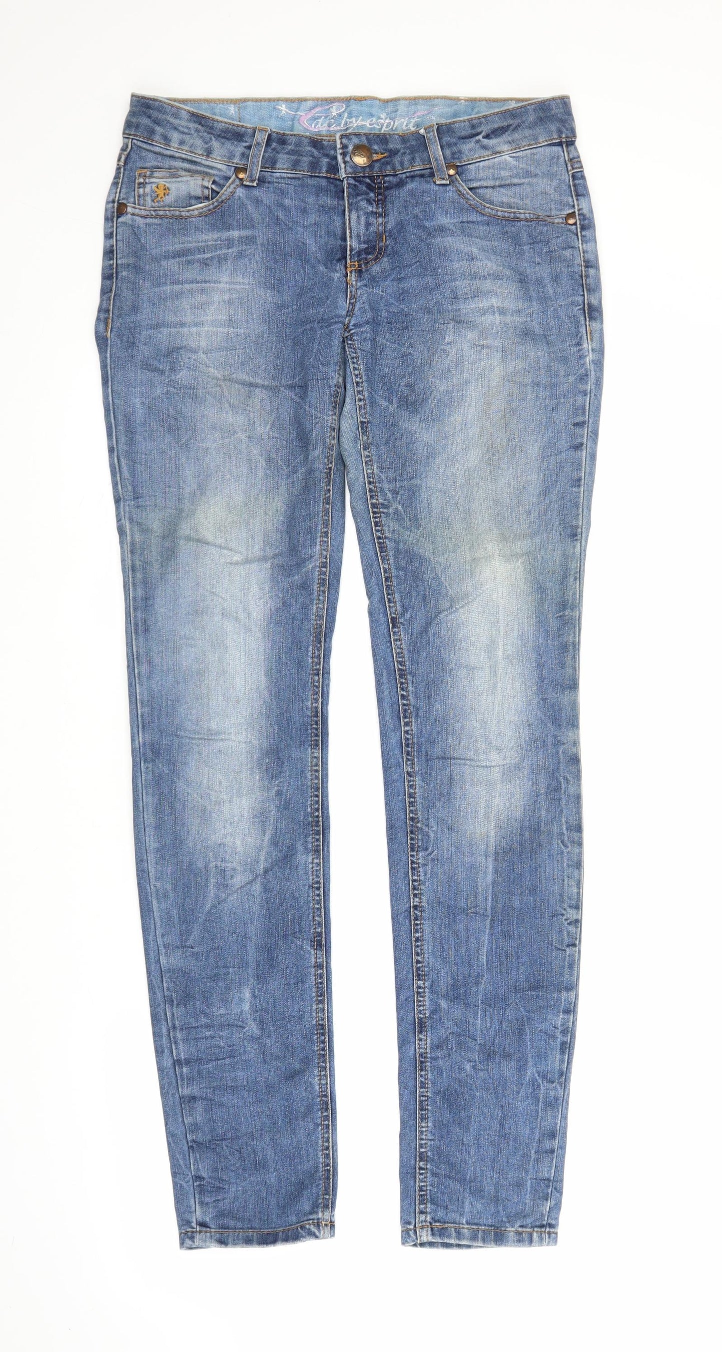 Skin Mens Blue  Denim Straight Jeans Size 29 in L32 in