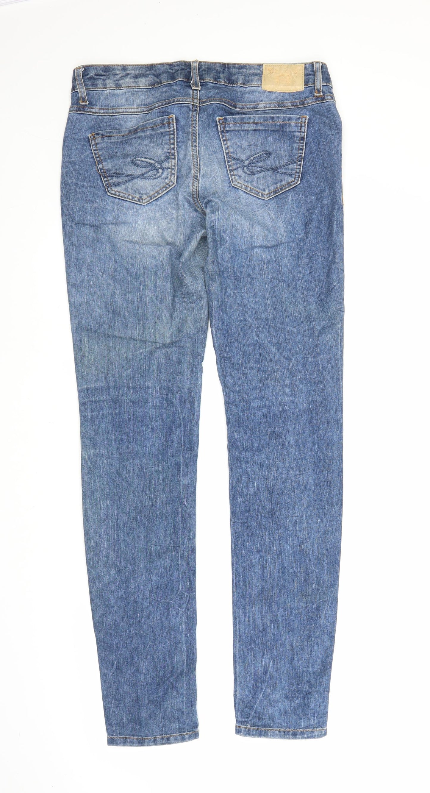 Skin Mens Blue  Denim Straight Jeans Size 29 in L32 in