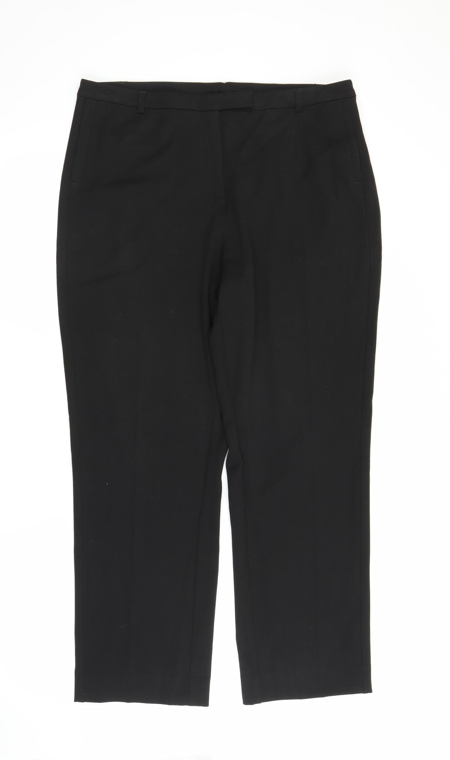 Preworn Womens Black   Trousers  Size M L26 in