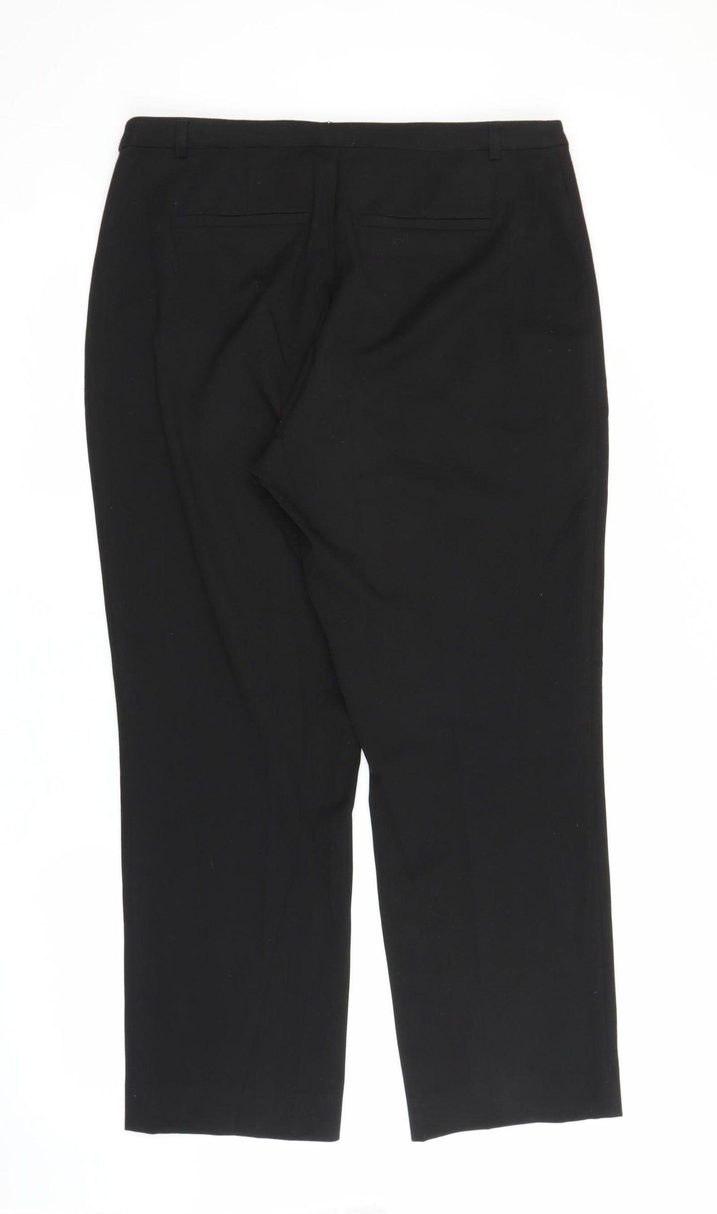 Preworn Womens Black   Trousers  Size M L26 in