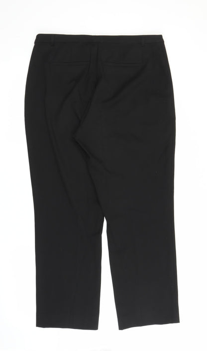Preworn Womens Black   Trousers  Size M L26 in