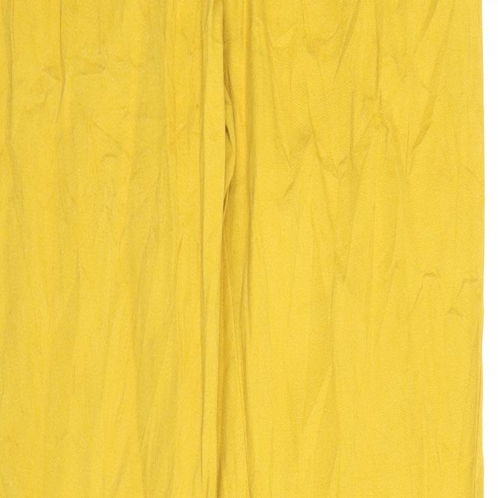 Preworn Womens Yellow   Chino Trousers Size S L30 in