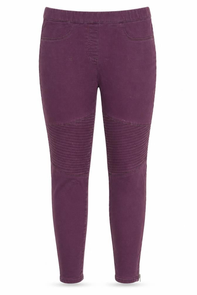 Papaya Womens Purple  Denim Jegging Jeans Size 12 L26 in