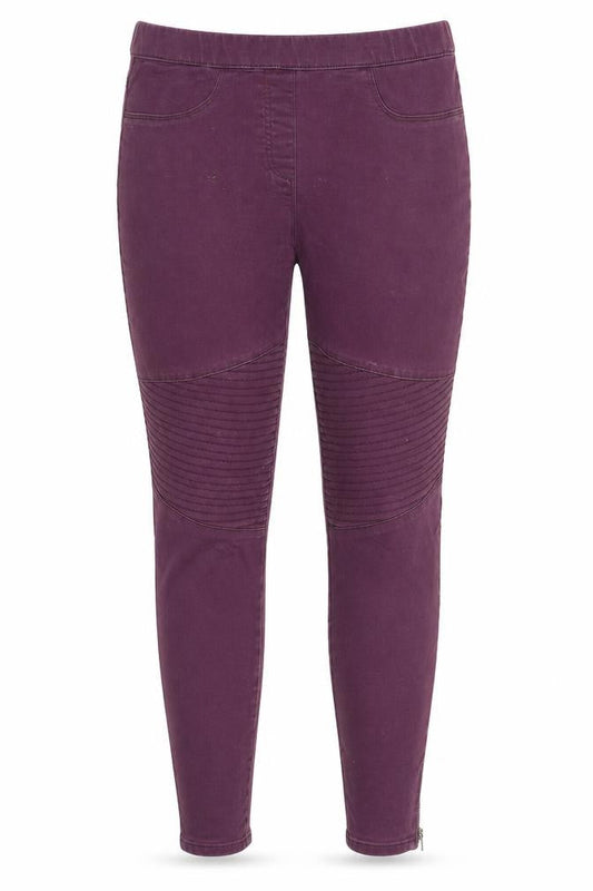Papaya Womens Purple  Denim Jegging Jeans Size 12 L26 in