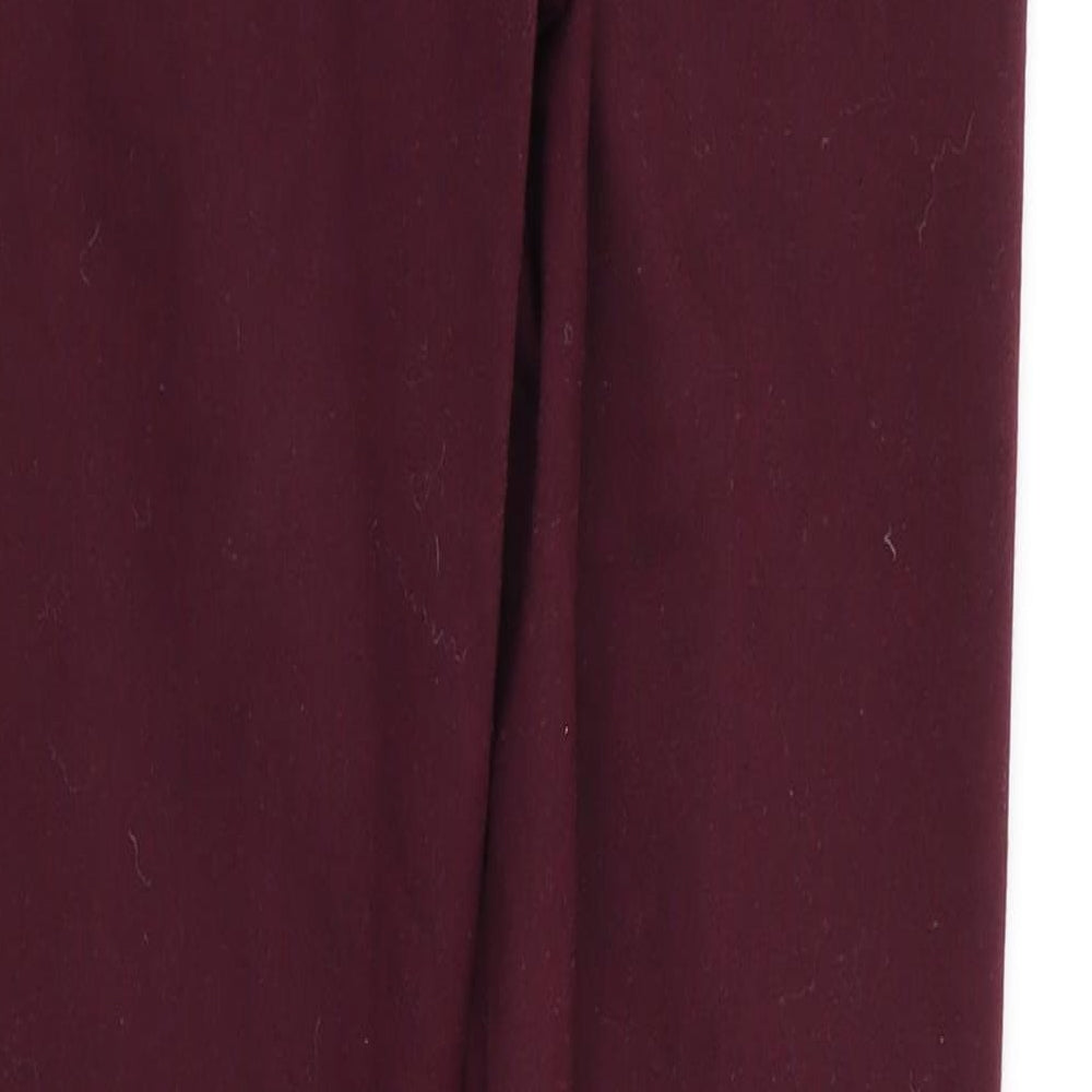 DENIM AND CO Womens Red   Skinny Jeans Size 8 L27 in