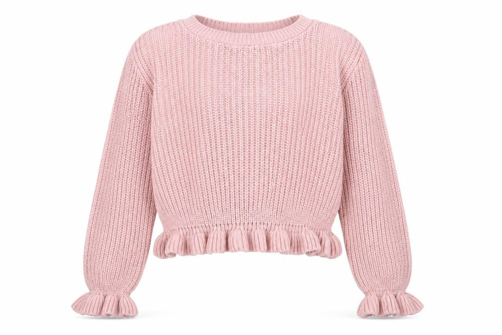 select  Girls Pink   Pullover Jumper Size 14 Years