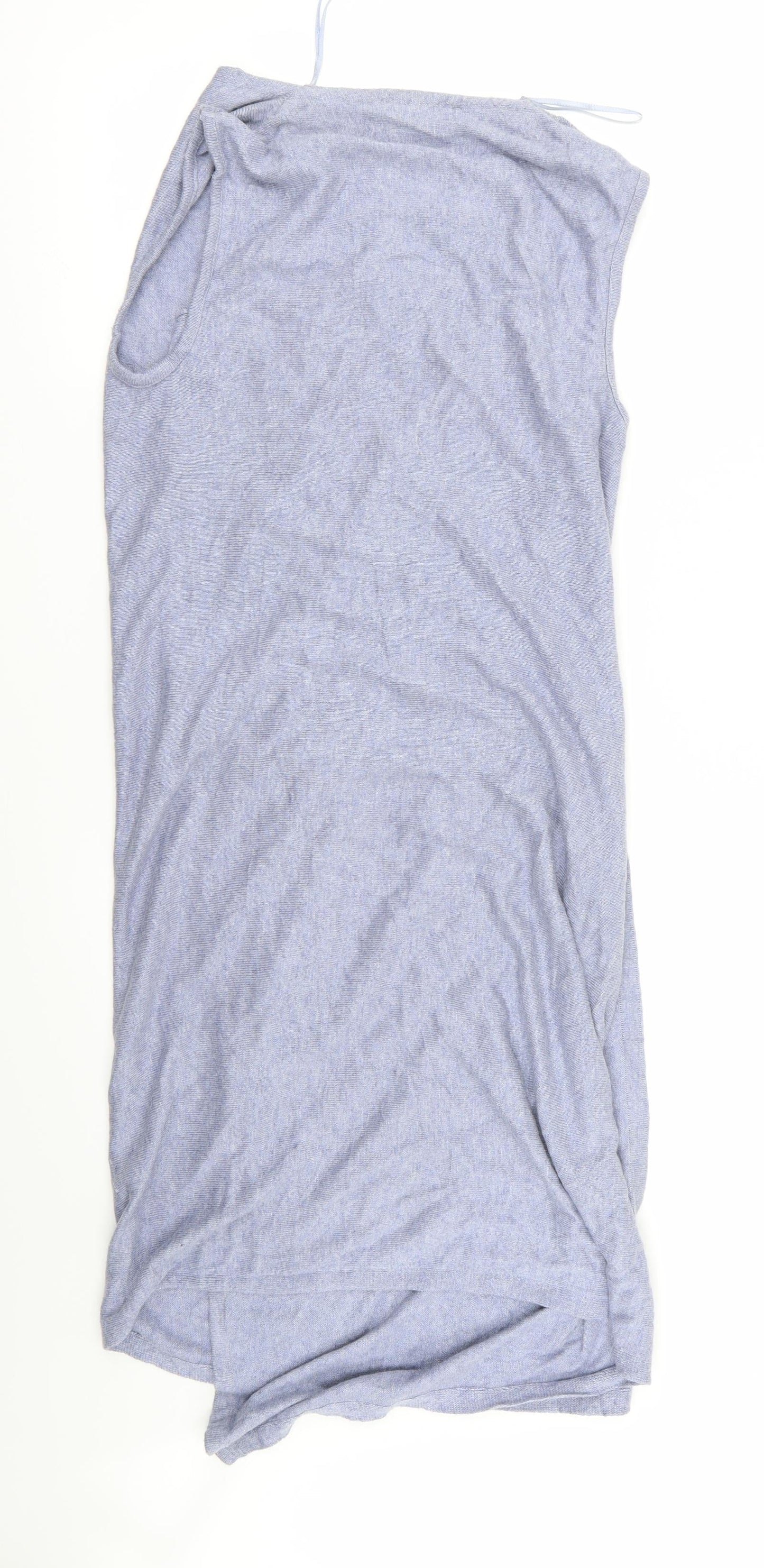 Asda George Womens Blue   Wrap Jumper Size 12