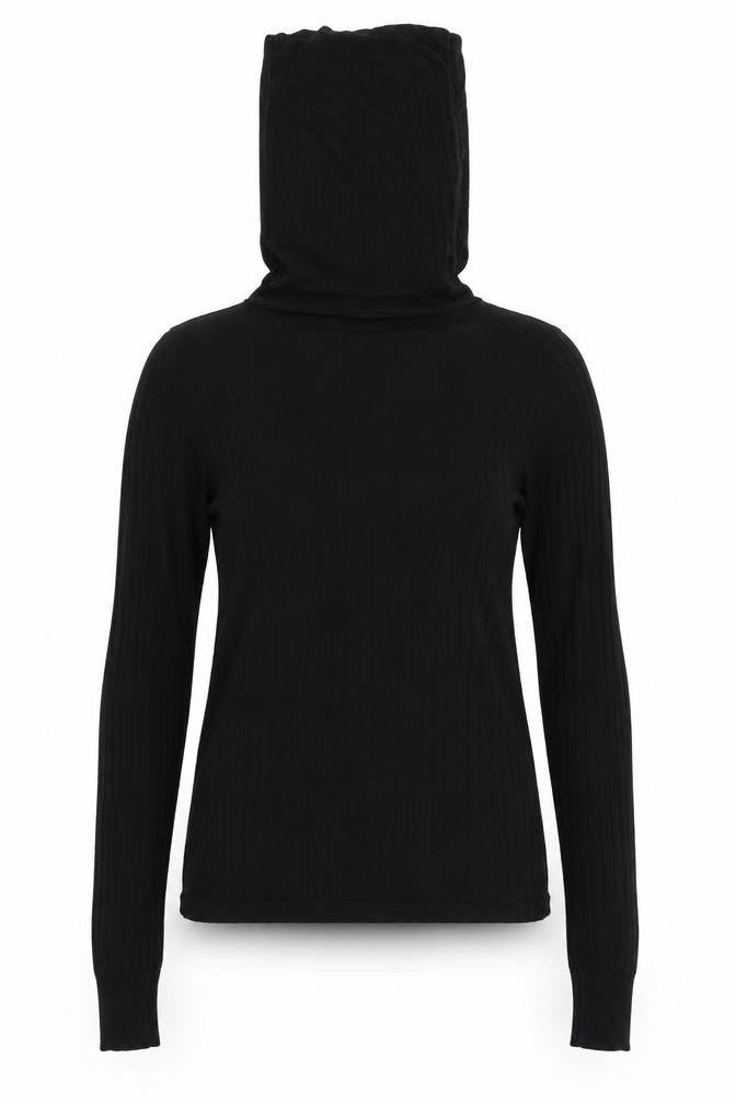 BLING Womens Black   Basic T-Shirt Size XL