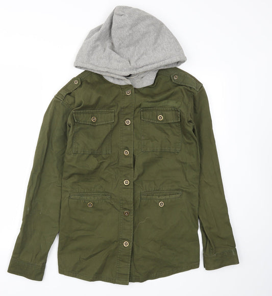 H&M Womens Green   Jacket  Size 8