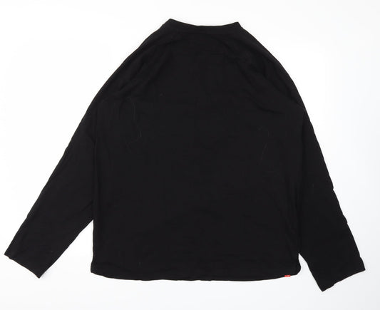 Virgin Atlantic Mens Black    T-Shirt Size M