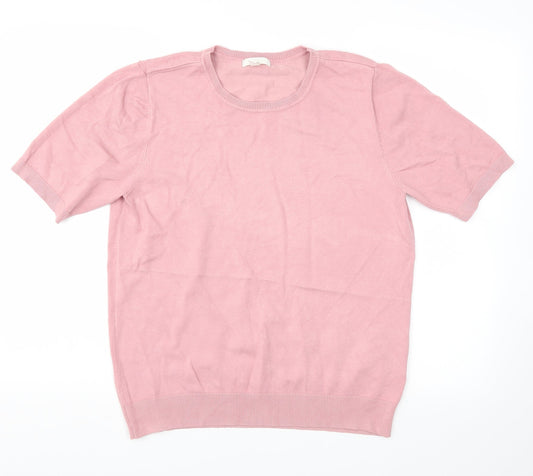 H&M Womens Pink   Basic T-Shirt Size M