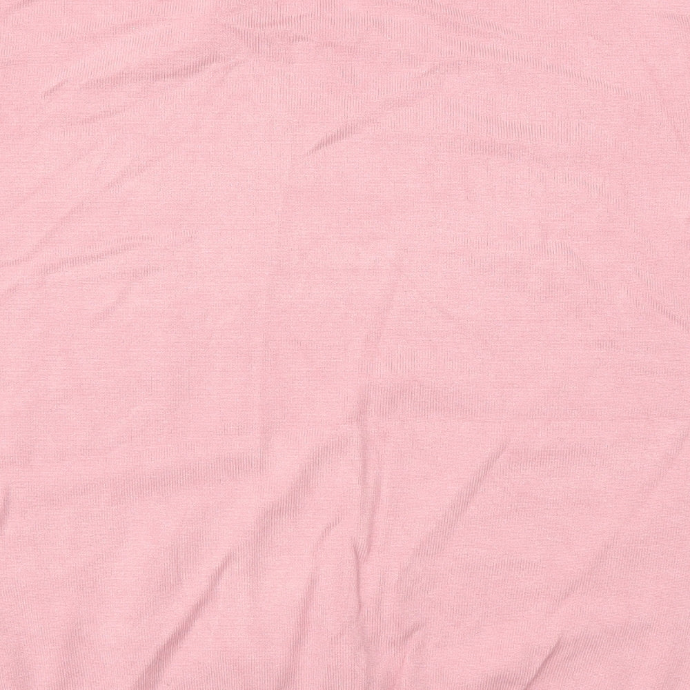 H&M Womens Pink   Basic T-Shirt Size M