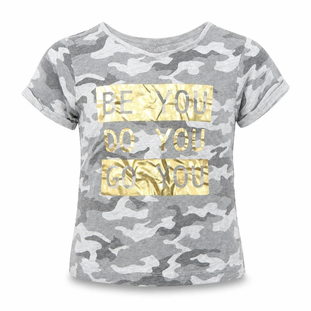 Primark Girls Grey   Basic T-Shirt Size 7-8 Years