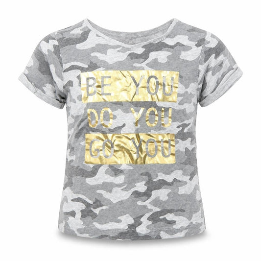 Primark Girls Grey   Basic T-Shirt Size 7-8 Years