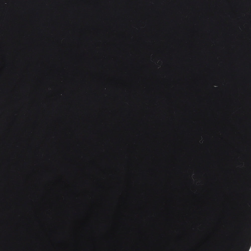M&S Womens Black   Basic T-Shirt Size 6