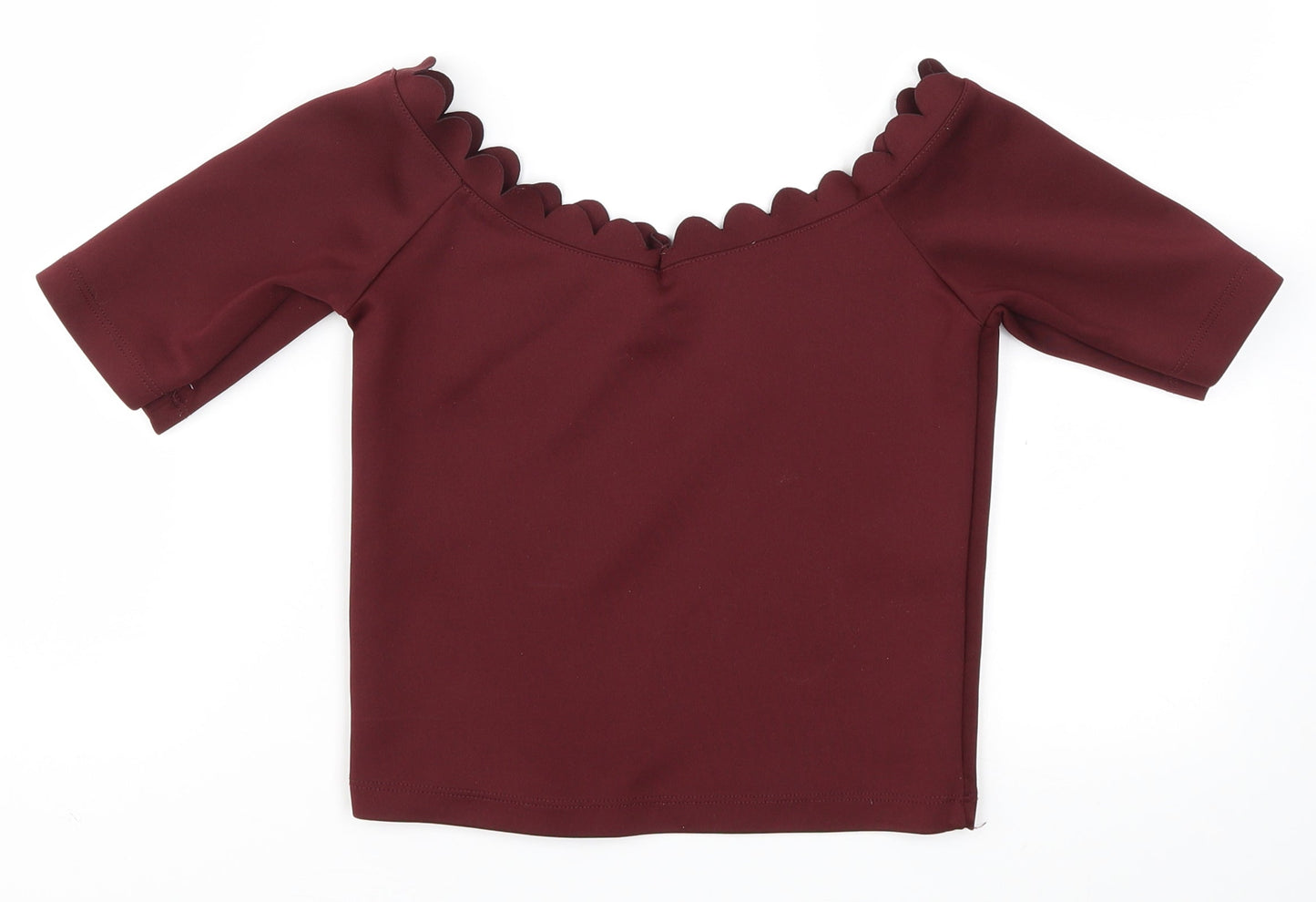 New Look Womens Red   Basic T-Shirt Size 6