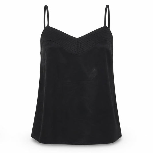 Miss Selfridge Womens Black Houndstooth  Basic Blouse Size 6
