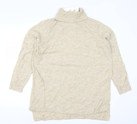 Only Womens Beige   Pullover Jumper Size L