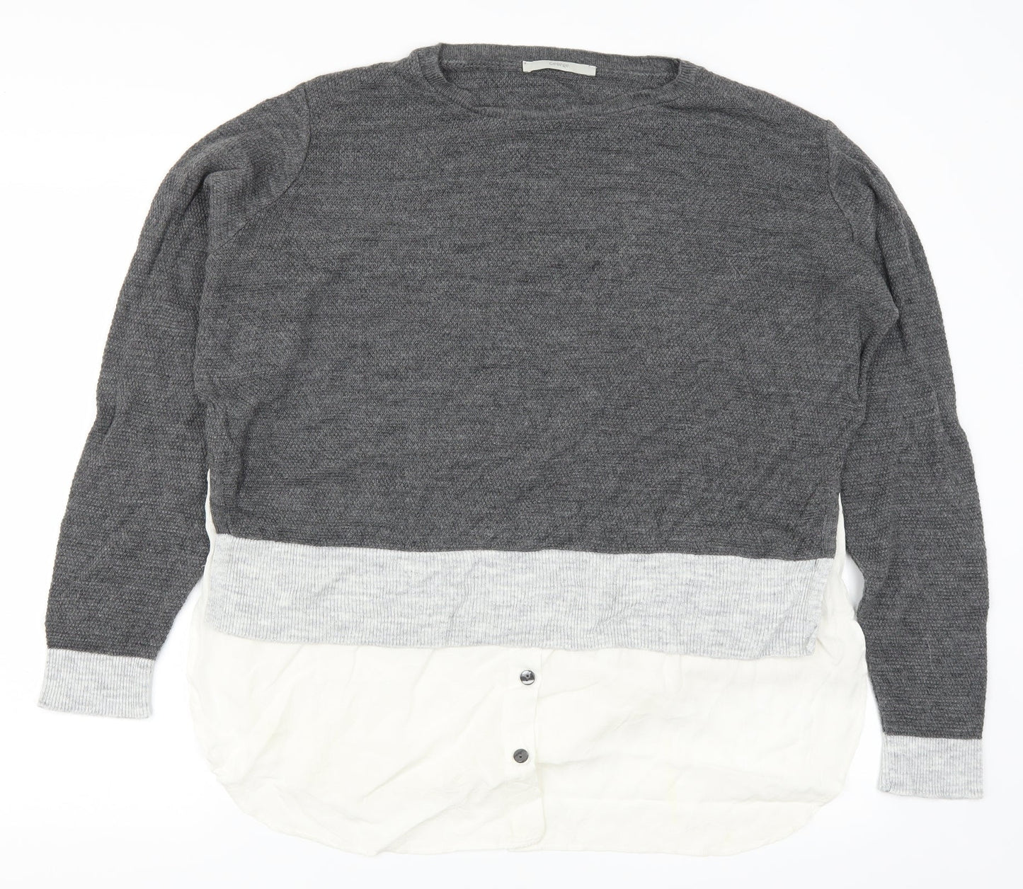 George Womens Grey   Pullover Jumper Size 16